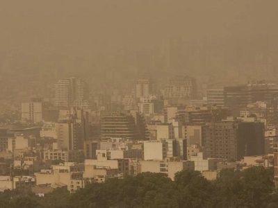 افزایش باد و گردوخاک در البرز