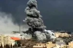 ویدیویی جدید از لحظه بمباران خیابان فردوسی در زمان جنگ ۴۰ روزه