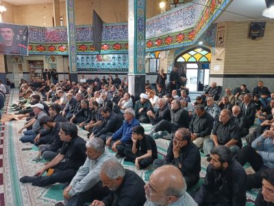 مراسم چهلم شهید قدس پاسدار علیرضا خلج