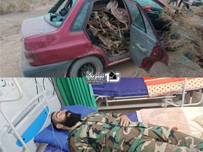 فرمانده یگان حفاظت منابع طبیعی اشتهارد در مقابله با قاچاقچیان چوب مجروح شد