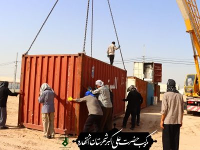 موکب حضرت علی اکبر اشتهارد راهی کربلا شد