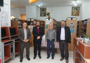 مدیرکل کتابخانه‌های‌عمومی استان البرز از کتابخانه‌های‌ شهرستان اشتهارد بازدید کرد