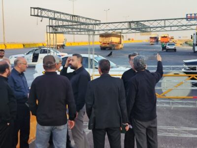 بازدید فرماندار اشتهارد از روند آماده‌سازی موکب‌های خدمت‌رسانی به زائران
