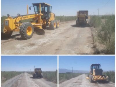 اجرای عملیات زیر سازی محور روستایی دستکند در شهرستان اشتهارد