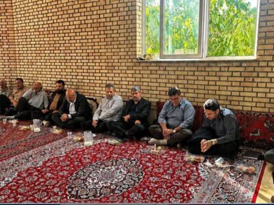 با حضور فرماندار اشتهارد و مدیران دستگاه‌های اجرایی؛ دیدار مسئولین وبررسی میدانی مسائل آب منطقه