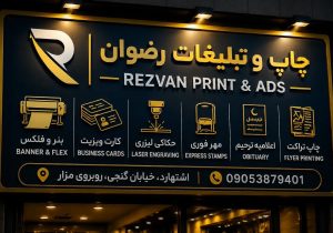 چاپ و تبلیغات رضوان اشتهارد